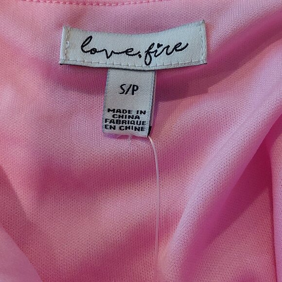 LOT of 3 Love Fire Knit Asymmetrical Tiered Tank Tops Jr.'s Size S/P - Picture 7 of 16